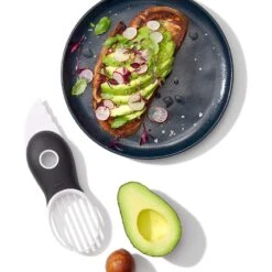 Affetta Avocado 3 In 1 Bianco/nero In Acciaio Inox E Plastica Oxo Good Grips -Peroni Kitchen Negozio affetta avocado 3 in 1 bianco in acciaio inox e plastica oxo 5