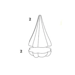 ALBERO FLUENT KT207 Stampo Termoformato Per Cioccolato Ø14cm H20cm 200gr - Kit X 2 Pavoni -Peroni Kitchen Negozio albero fluent kt207 stampo termoformato per cioccolato 14cm h20cm kit 2 alberi di natale pavoni 3