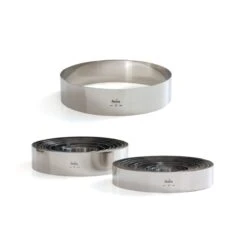 Anello Inox Rotondo Ø7cm H6cm Decora -Peroni Kitchen Negozio anello inox decora 7 cm h 6 cm 2