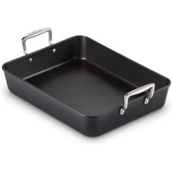 Les Forgèes Arrostiera Rettangolare 35x27cm In Alluminio Antiaderente Le Creuset