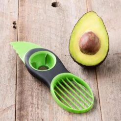 Affetta Avocado 3 In 1 Verde/nero In Acciaio Inox E Plastica Oxo Good Grips -Peroni Kitchen Negozio avocado 3 in 1 slicer green 4