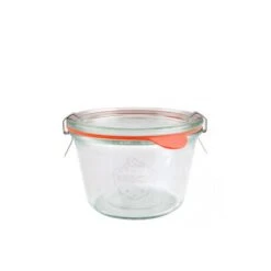 Vasetto Svasato In Vetro Per Vasocottura 370ml Ø10cm H7cm WECK 741