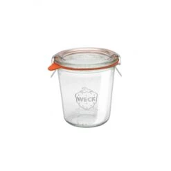 Vasetto Svasato In Vetro Per Vasocottura 580ml Ø10cm H10cm WECK 742