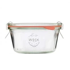 Vasetto Svasato In Vetro Per Vasocottura 300ml Ø12cm H5cm WECK 750