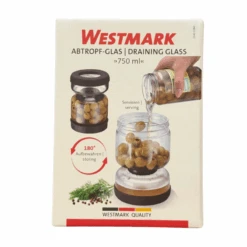 Barattolo Per Sottaceti Reversibile A 2 Scompartimenti 750ml Westmark