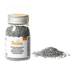 Bastoncini Di Zucchero Argento 90gr Decora