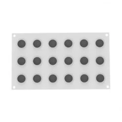 BIGNÈ PERFETTO 14 Stampo In Silicone 18 Impronte Ø3,5cm H2cm Silikomart -Peroni Kitchen Negozio bigne perfetto 14 stampo in silicone silikomart 3