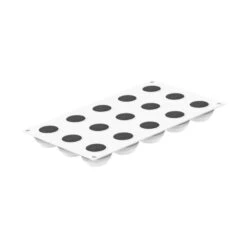 BIGNÈ PERFETTO 30 Stampo In Silicone 15 Impronte Ø4,5cm H2,5cm Silikomart -Peroni Kitchen Negozio bigne perfetto 30 stampo in silicone silikomart 2