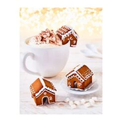 Tagliabiscotti Per Tazza CASETTA MARZAPANE 3D In Acciaio Inox Birkmann -Peroni Kitchen Negozio biscottino per tazza casetta marzapane 2