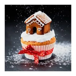 Tagliabiscotti Per Tazza CASETTA MARZAPANE 3D In Acciaio Inox Birkmann -Peroni Kitchen Negozio biscottino per tazza casetta marzapane 3