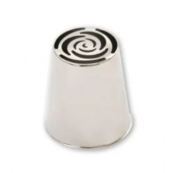 Bocchetta Diretta 3D Bocciolo Di Rosa N.243 In Acciaio Inox Decora -Peroni Kitchen Negozio bocchetta inox bocciolo 2