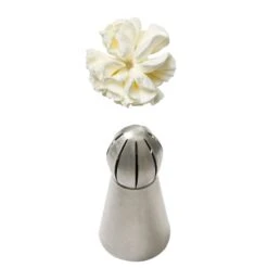 Bocchetta Panna Frosting Piccolo N.39 In Acciaio Inox Decora