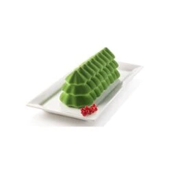 BÛCHE SAPIN Stampo In Silicone Tronchetto 25x8,9cm H8,7cm Silikomart