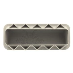 SNOWFALL BÛCHE Stampo In Silicone Tronchetto 25x8cm H5,8cm Silikomart -Peroni Kitchen Negozio buche snowfall stampo in silicone silikomart 3