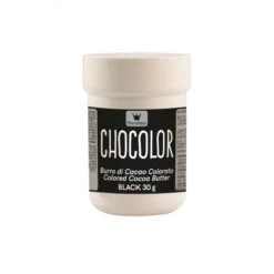 CHOCOLOR Colorante Al Burro Di Cacao Nero 30gr No E171 40WCB006 Martellato