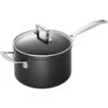 Les Forgèes Casseruola 18cm 1M+1 In Alluminio Antiaderente Con Coperchio Le Creuset