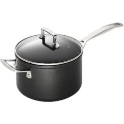Les Forgèes Casseruola 20cm 1M+1 In Alluminio Antiaderente Con Coperchio Le Creuset