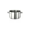 Casseruola Alta Ø24cm In Acciaio Inox 2 Manici Serie 1000 Paderno