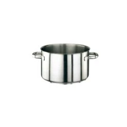 Casseruola Alta Ø24cm In Acciaio Inox 2 Manici Serie 1000 Paderno