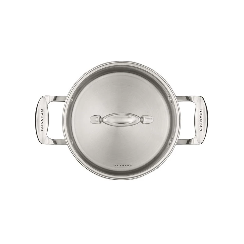 Casseruola Ø22cm In Alluminio E Acciaio Inox 2M + Coperchio IMPACT Scanpan 2 Casseruola Ø22cm In Alluminio E Acciaio Inox 2M + Coperchio IMPACT Scanpan - immagine 2