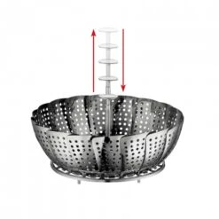 Cestello Per Cottura A Vapore Acciaio Ixox Ø14-23cm Kuchenprofi -Peroni Kitchen Negozio cestello per cottura a vapore acciaio ixox o14 23cm 2