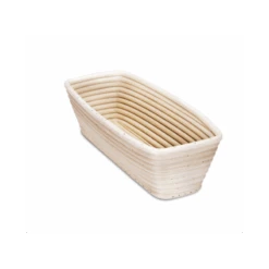 Cestino Da Lievitazione Rettangolare 26,5x14cm H8cm Per Pane Da 1000gr Stadter
