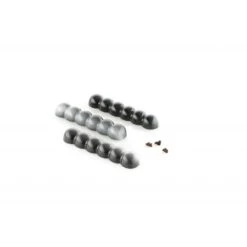 BOLLA B CH012 Stampo In Tritan Barretta Di Cioccolato 10 Impronte 11,5x2,5cm H1,5cm Silikomart