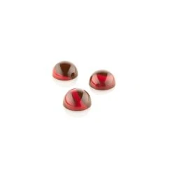 KIT SEMISFERA 01 CH013 Stampo In Tritan Pralina Di Cioccolato 24 Impronte Ø3,1cm H1,6cm + Inserto In Silicone Silikomart -Peroni Kitchen Negozio ch013 kit semisfera 01 stampo in tritan stampo in silicone n 24 diam31 h 16 3