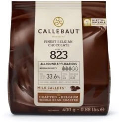 Cioccolato Al Latte 33,6% N.823 Sacchetto 400gr Callebaut