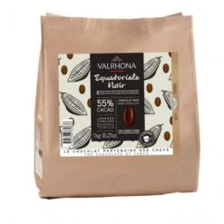 Cioccolato Fondente EQUATORIALE NOIR 55% Sacco Da 1Kg Valrhona