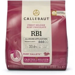 Cioccolato Ruby N.RB1 Sacco 400gr Callebaut