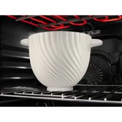 Ciotola In Ceramica Bianca 4,7L Per Planetaria KitchenAid Con Testa Reclinabile 5KSM2CB5MR -Peroni Kitchen Negozio ciotola ceramica kitchenaid meringue 47l 2