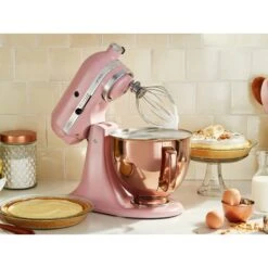 Ciotola In Acciaio Inox 4,8L Color Rame Satinato Per Planetaria KitchenAid Con Testa Reclinabile 5KSM5SSBRC -Peroni Kitchen Negozio ciotola in acciaio inox color rame 48l per planetaria kitchenaid con testa reclinabile 3