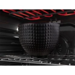 Ciotola In Ceramica Nera 4,7L Finitura Borchiata Per Planetaria KitchenAid Con Testa Reclinabile 5KSM2CB5LS -Peroni Kitchen Negozio ciotola in ceramica 47l black studded kitchenaid 2