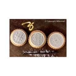 CKC05 COOKIE CHOC DOLCE VITA Stampo In Silicone 6 Impronte Ø5,7cm H0,5cm + Tagliabiscotti Silikomart -Peroni Kitchen Negozio ckc05 cookie dolce vita slim stampo in silicone silikomart 5