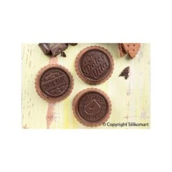 CKC05 COOKIE CHOC DOLCE VITA Stampo In Silicone 6 Impronte Ø5,7cm H0,5cm + Tagliabiscotti Silikomart -Peroni Kitchen Negozio ckc05 cookie dolce vita slim stampo in silicone silikomart 6