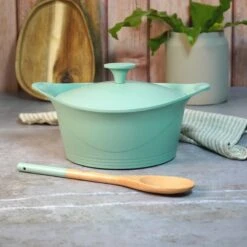 Cocotte Cookut L'Incredibile 28 Cm Sauge - Antiaderente Senza PFAS -Peroni Kitchen Negozio cocotte cookut lincredibile 28cm sauge 1