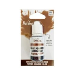 Colorante Idrosolubile Per Aerografo Marrone 20gr Decora