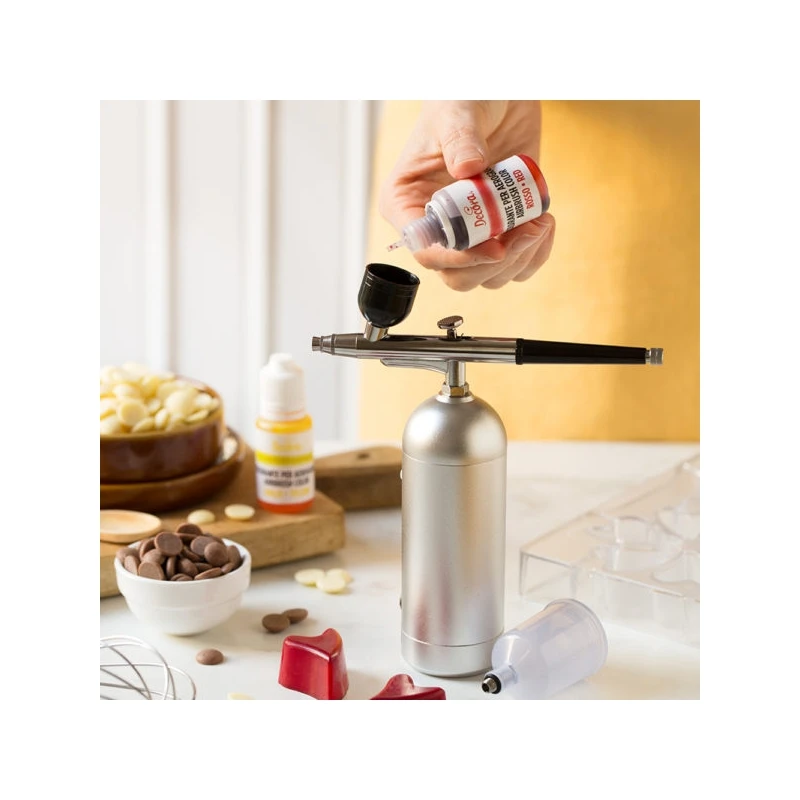 Colorante Idrosolubile Per Aerografo Verde Foglia 20gr Decora 2 Colorante Idrosolubile Per Aerografo Verde Foglia 20gr Decora - immagine 2