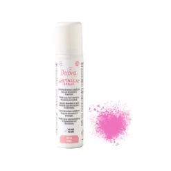 Colorante Spray Metallizzato Rosa 75ml (No E171) Decora