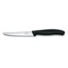 Coltello Da Bistecca Lama Seghettata 11cm Manico Nero Swiss Classic V-6.7233.20 Victorinox