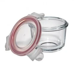 Mini Contenitore Tondo In Vetro/resina Ø8,5cm 150ml Kuchenprofi