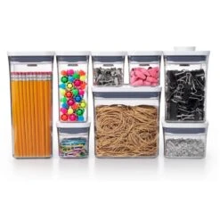 Contenitore POP Slim Rettangolare Basso 1,1L Oxo Good Grips -Peroni Kitchen Negozio contenitore pop slim rettangolare basso 11l good grips oxo 10