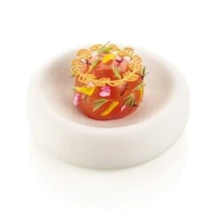 CORONA Stampo In Silicone Per Decorazioni 18 Impronte Naturae Silikomart