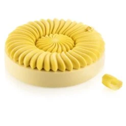 CROWN HONORÉ 270 Stampo In Silicone Decoro Top Ø17,7cm H1,7cm Silikomart