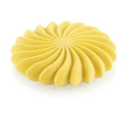 CROWN HONORÉ 270 Stampo In Silicone Decoro Top Ø17,7cm H1,7cm Silikomart -Peroni Kitchen Negozio crown honore 270 stampo in silicone decoro o177cm h17cm silikomart 3