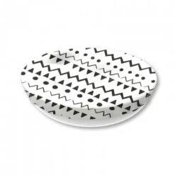 Cuffia Copriciotola In Cotone Non Cerato Con Motivo Ethno - Set 3 Pz Assortiti Nuts Innovations