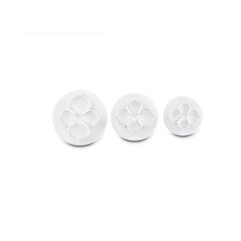 Cutter ORTENSIE Con Espulsore Set 3 Pz In Plastica Stadter 3 Cutter ORTENSIE Con Espulsore Set 3 Pz In Plastica Stadter - immagine 3