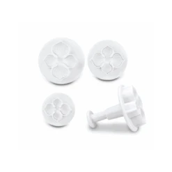 Cutter ORTENSIE Con Espulsore Set 3 Pz In Plastica Stadter