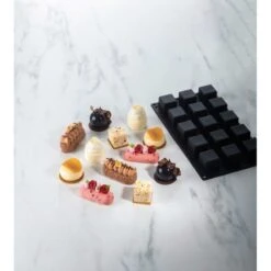 CYLINDER40TIME PX3217 Stampo In Silicone 15 Impronte Ø4,5cm H2,8cm Pavoflex Pavoni -Peroni Kitchen Negozio cylinder40time px3217 stampo in silicone 15 impronte 45cm h28cm pavoflex pavoni 2